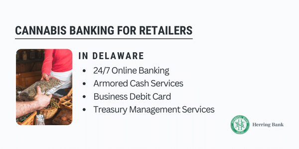 Delaware Cannabis Banking Delaware Marijuana Banking Services