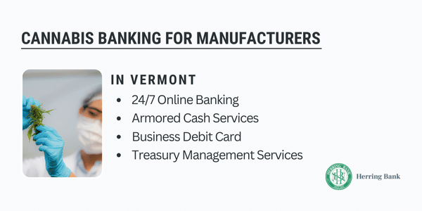 Vermont Cannabis Banking Expert Cannabis Banking Vermont